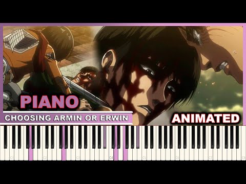 Armin or Erwin OST - Attack on Titan 3 Part 2 EP 6 | Piano & Orchestral | PianoPrinceOfAnime