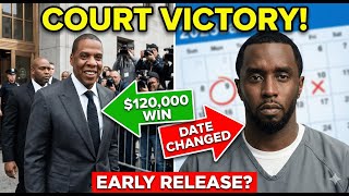 BREAKING: Jay-Z Ends Paternity Battle ($120k Win) & Diddy's Release Date Changed!