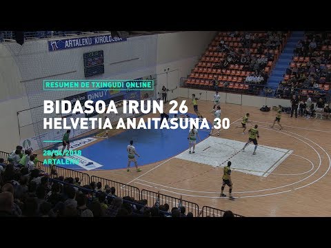 Resumen Bidasoa Irun 26 Helvetia Anaitasuna 30 | Txingudi Online