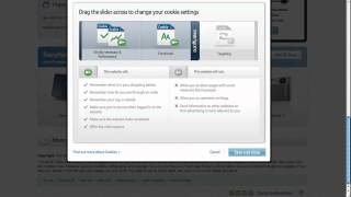 Good example of EU Cookie Law opt-in interface
