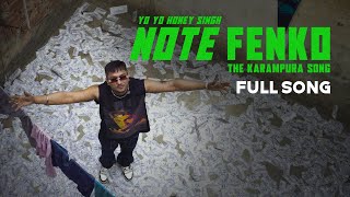 Note Fenko Lyrics | Yo Yo Honey Singh