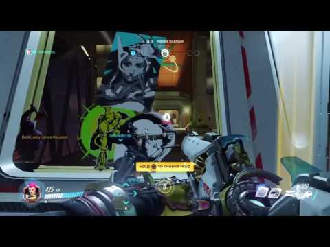 Overwatch Athens Zarya,Greek gameplay