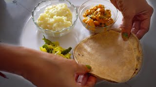 Traditional Indian Lunch Preparation at Home | Indian Kitchen | Indian Cooking