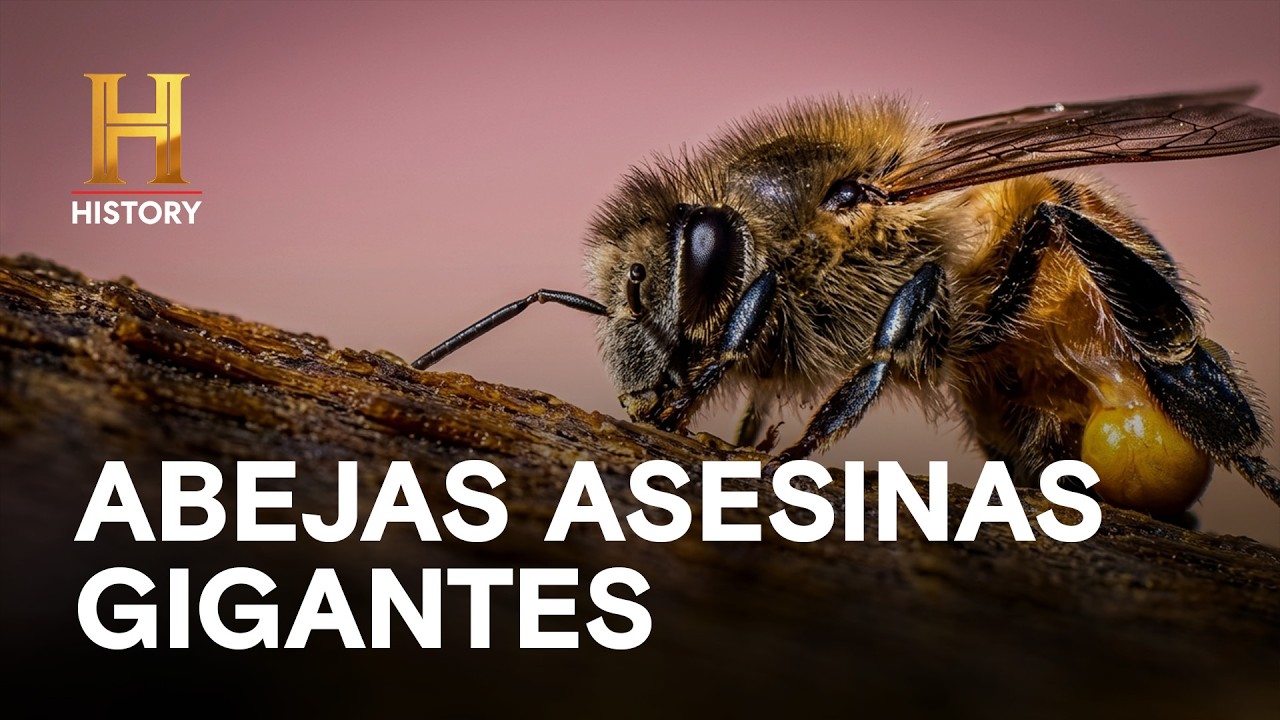 ABEJAS ASESINAS GIGANTES- Viajan en enormes enjambres - MONSTRUOS LEGENDARIOS