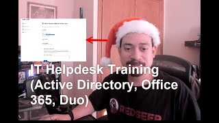 Helpdesk training free (Active Directory, Office 365, Duo)