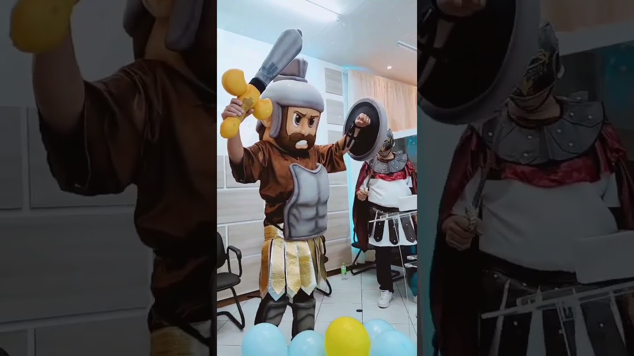 Tio nata e cia  História de Davi e golias