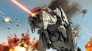 Star Wars The Last Jedi: Battle of Crait 4K | Battlefront 2 Cinematic
