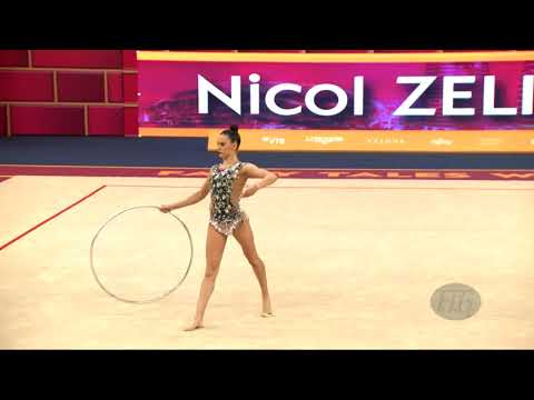 ZELIKMAN Nicol (ISR) - 2019 Rhythmic Worlds, Baku (AZE) - Qualifications Hoop