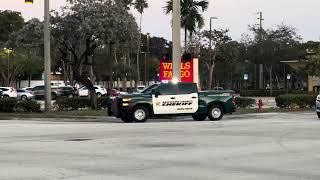 BSO Broward Sheriff's Office Marked And Unmarked Unit Responding