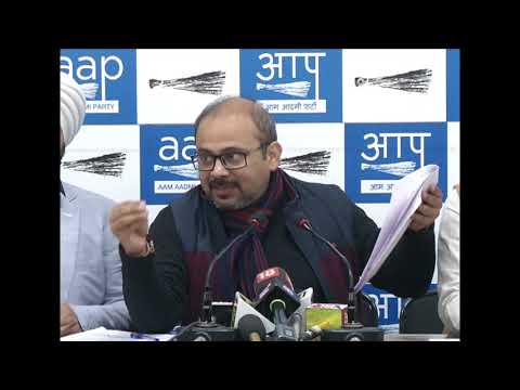 Aap Leader Expose MCD markets sealing scam