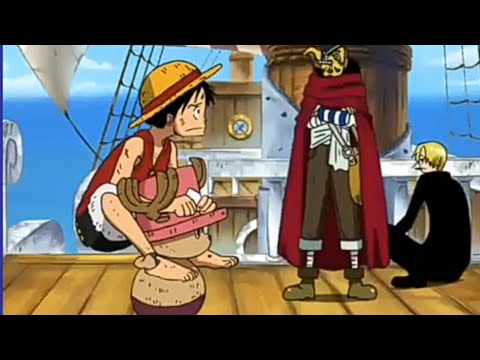 Luffy sitting on Chopper Head - One Piece | funny moments | Luffy & Chopper can't recognize Sogeking