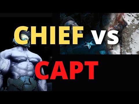 Captain America vs Master Chief #Shorts