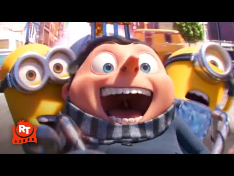 Minions: The Rise of Gru - Gru Steals the Medallion Scene