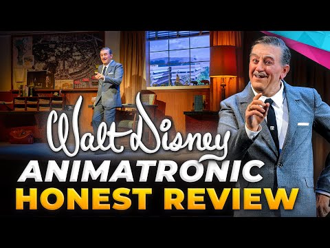 HONEST REVIEW of WALT DISNEY Animatronic at Disneyland - Disney News