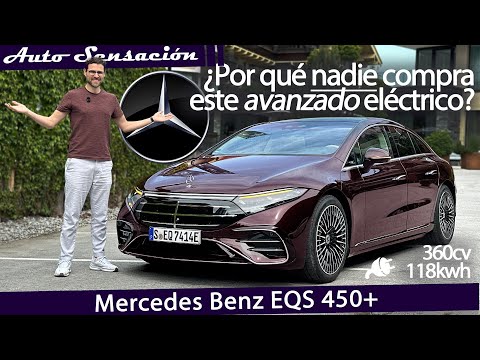 Prueba Mercedes Benz eqs 450+ 2025 ¿Por qué nadie compra este avanzado eléctrico?