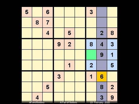 How to Solve The Hindu Sudoku Hard February 23, 2022