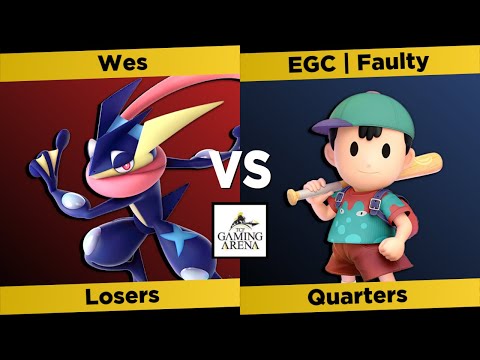 TCF Smash 2 Losers Quarters - Wes (Greninja) vs Faulty (Ness) - SSBU Tournament