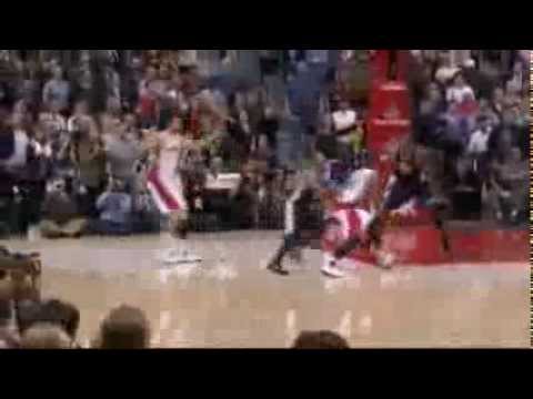 Demar Derozan Overtime Dunk on Paul Millsap vs Jazz [HD]