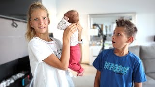 24 Hours With Our Baby Sister!