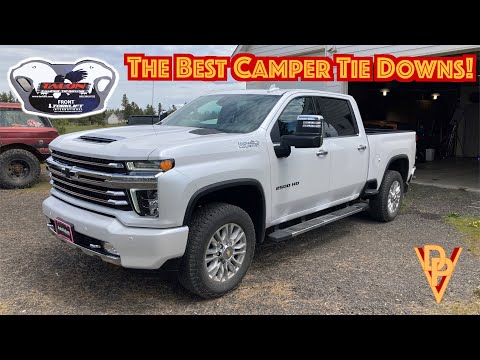 Torklift Camper Tie Down Install on a 2022 Chevy Silverado High Country