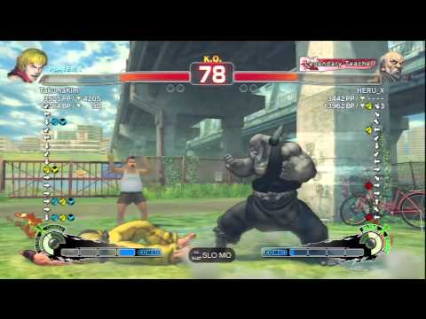 TakumaKim [Ken] Vs HERU_X [Gouken] SSF4 AE Ranked Matches - PSN