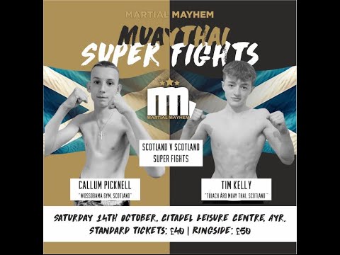 Tim Kelly Vs Callum Picknell