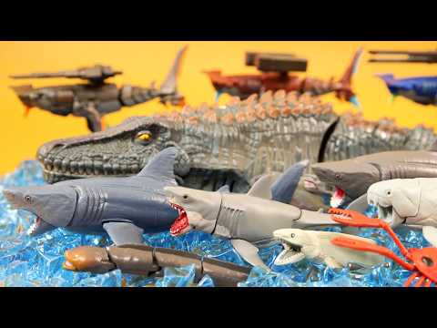 Shark and Prehistoric marine life Toys