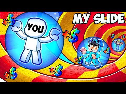 YOU Spent MILLIONS to make THE BEST Marble Slide in Roblox...