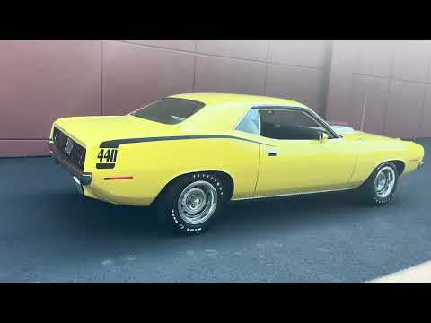 1970 Plymouth ‘Cuda 440 Start-Up and Driving