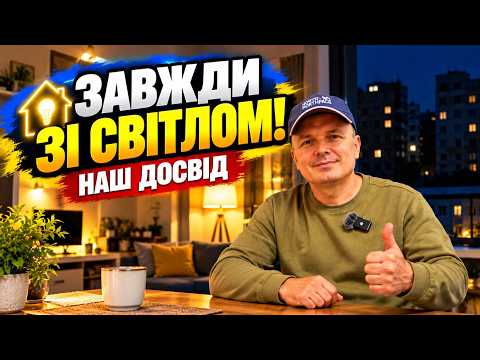 Світло в квартирі буде завжди- як я вирішив проблему з блекаутами.