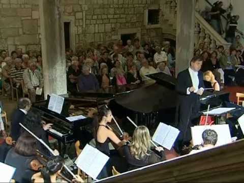 Ivana Marija Vidovic & Alberto Portugheis playing Double Concerto in C Minor part  2