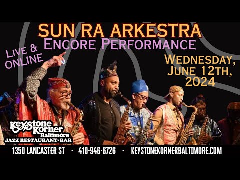 SUN RA ARKESTRA - Marshall Allen's 100th Birthday FULL SHOW at Keystone Korner Baltimore (2024)