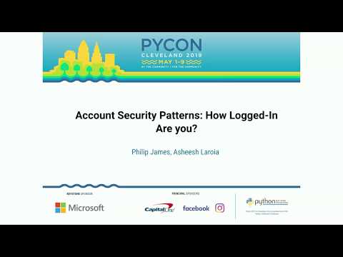 Image thumbnail for talk Account Security Patterns: How Logged-In Are you?