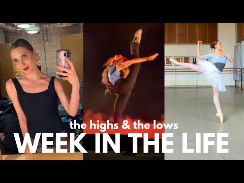 The Highs & Lows of being a Professional Ballet Dancer - Week in the Life