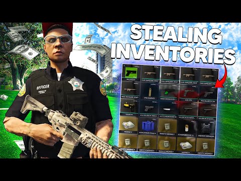 Stealing Inventories From Salty Gangsters in gta rp