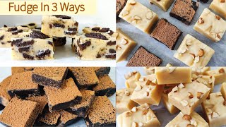 3 Instant Raksha-Bandhan Recipes | Raksha- Bandhan Special Recipes | Chocolate Fudge In 3 Ways