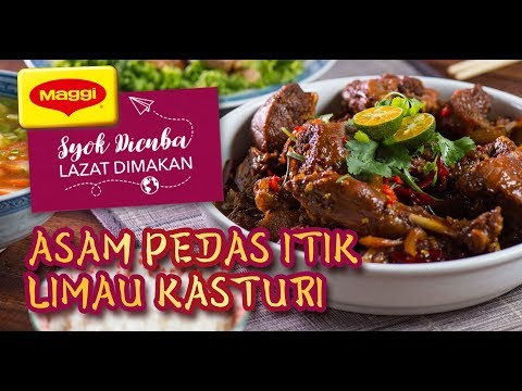 Grandma's Stewed Tangy Calamansi Lime Duck