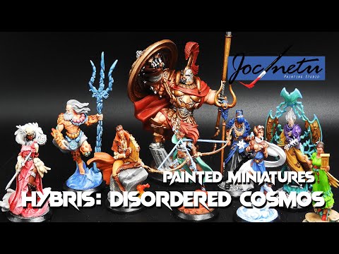 Hybris: Disordered Cosmos – Painted Greek Gods Miniatures Showcase