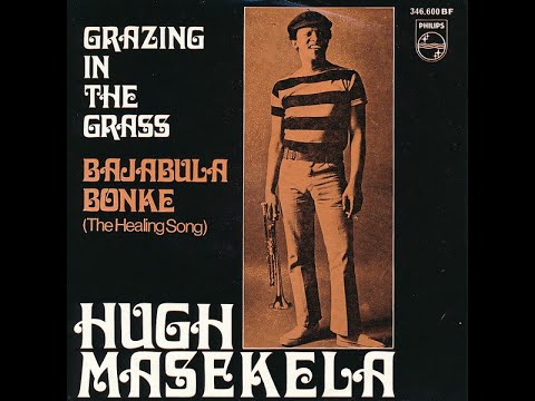 Hugh Masekela "Grazing in the Grass" 45 mono vinyl