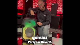 Numark Party Mix II & PartyBox Rave8 LED Speakers