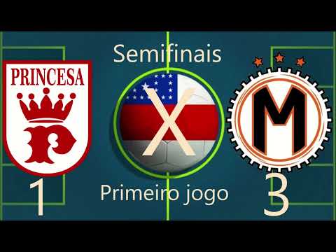 Jogo de ida Princesa x Manauara Semifinais barezão 2023
