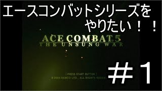 【ACE COMBAT 5】エスコン7あとでやりたいから5からするぞの配信枠！＃1