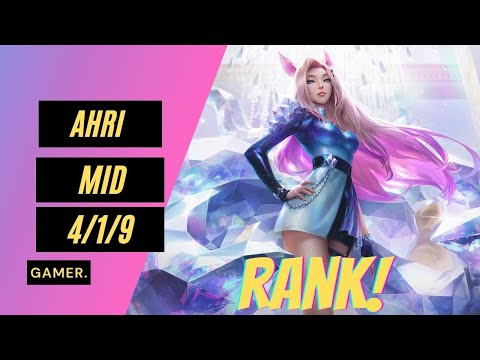 HOW TO PLAY AHRI MID  WIN IN SEASON 12 | Ahri Guide S12 - League Of Legends