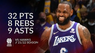 [高光] LeBron James  32 Pts 8 Rebs 9 Asts