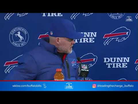 Buffalo Bills Postgame Press Conference