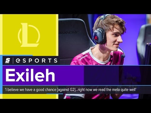 Exileh: 'I believe we have a good chance [against G2]...right now we read the meta quite well'