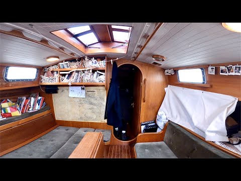 Freedom 40 Sailboat CabinTour with Pianocean