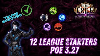 POE 3.27: AS 12 MELHORES LEAGUE STARTERS! (Builds Fáceis para Keepers of the Flame)