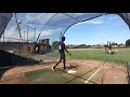 Tre Keels Batting Practice Video (Round 1) 8.23.19