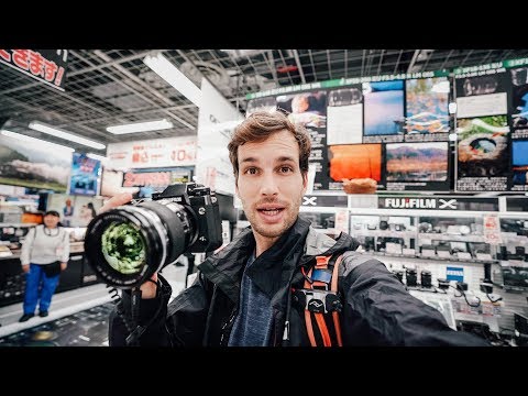 CAMERA SHOPPING IN TOKYO - Tested All The Lenses And